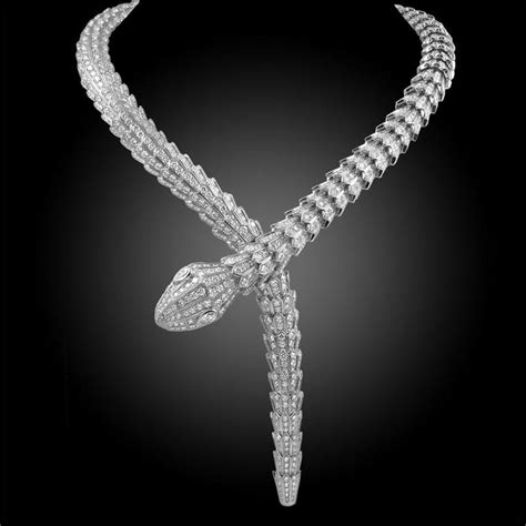 bulgari serpenti necklace diamond price.